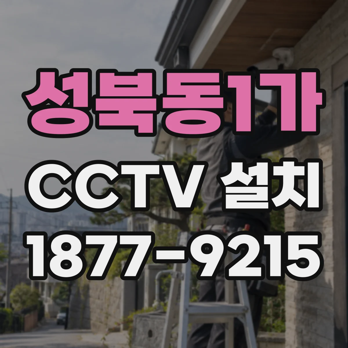 성북동1가 CCTV 설치