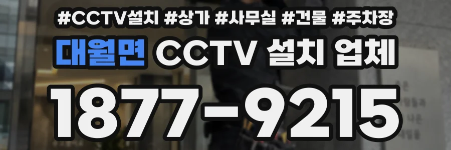 대월면 CCTV 설치 업체