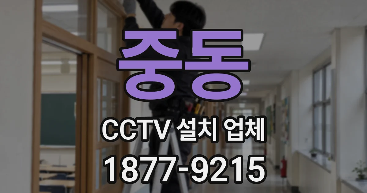 중동 CCTV 설치 업체