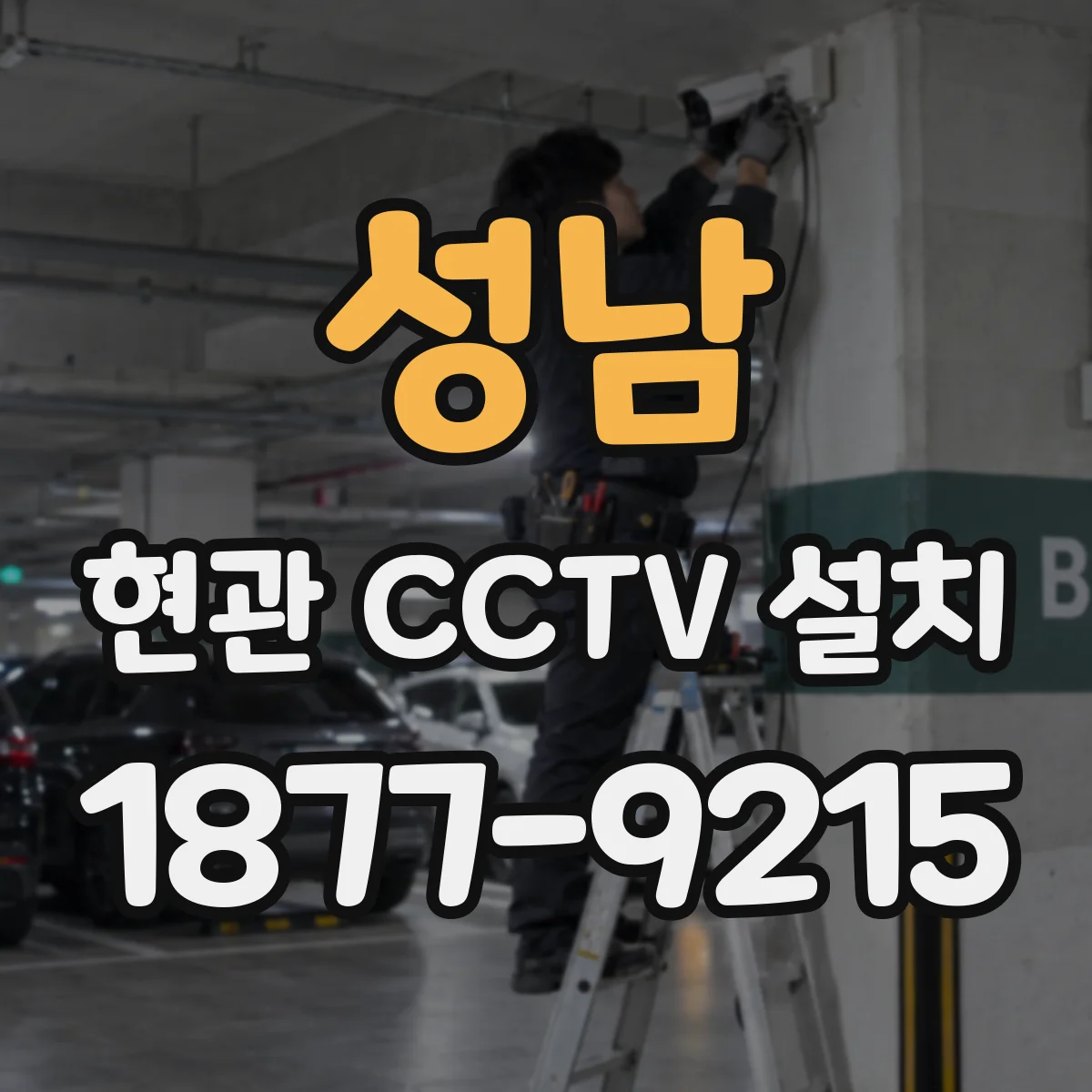성남 현관 CCTV 설치