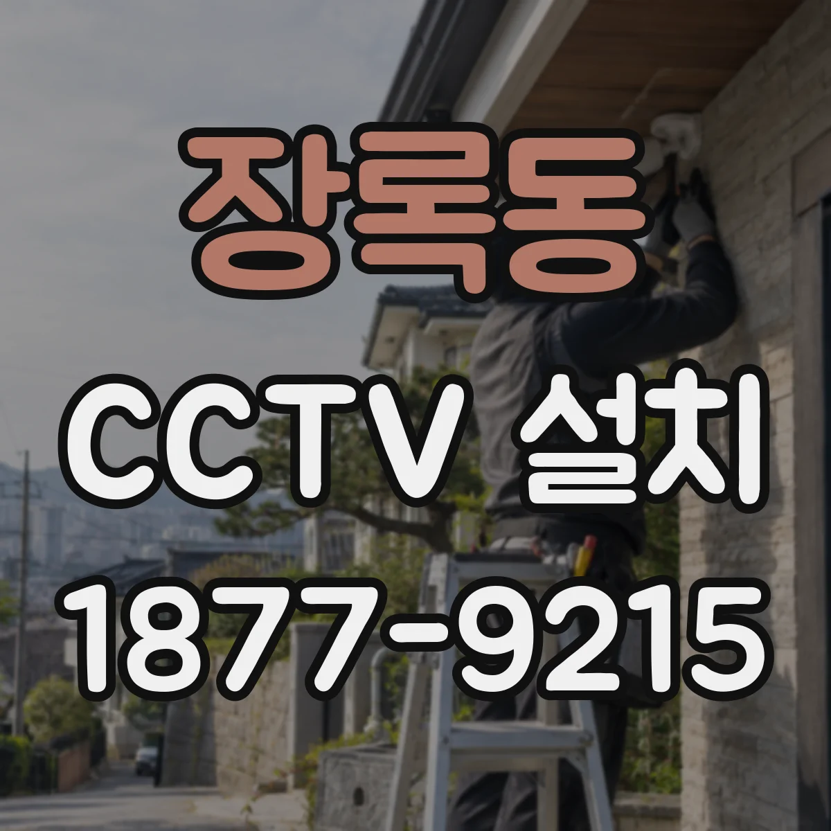 장록동 CCTV 설치