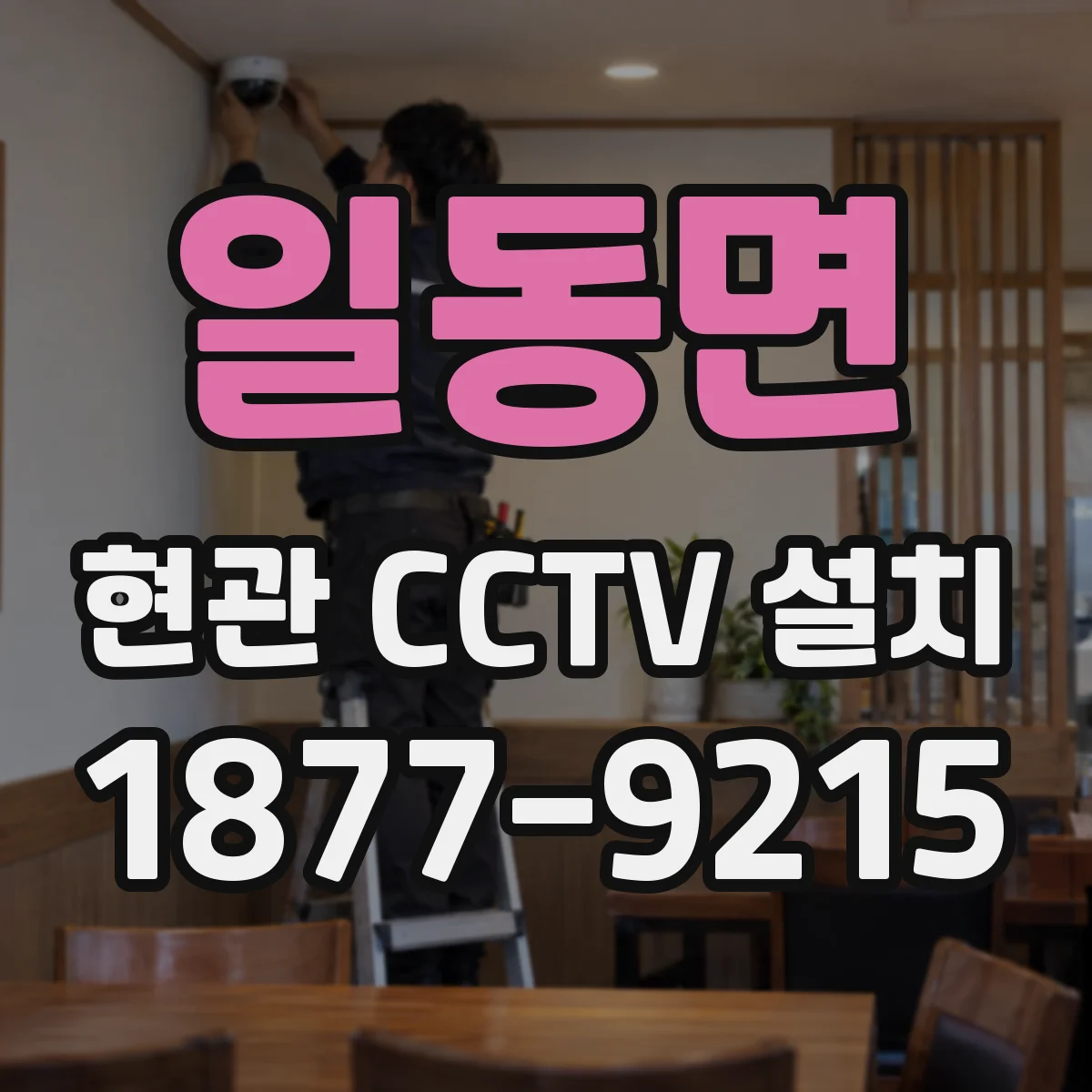 일동면 현관 CCTV 설치