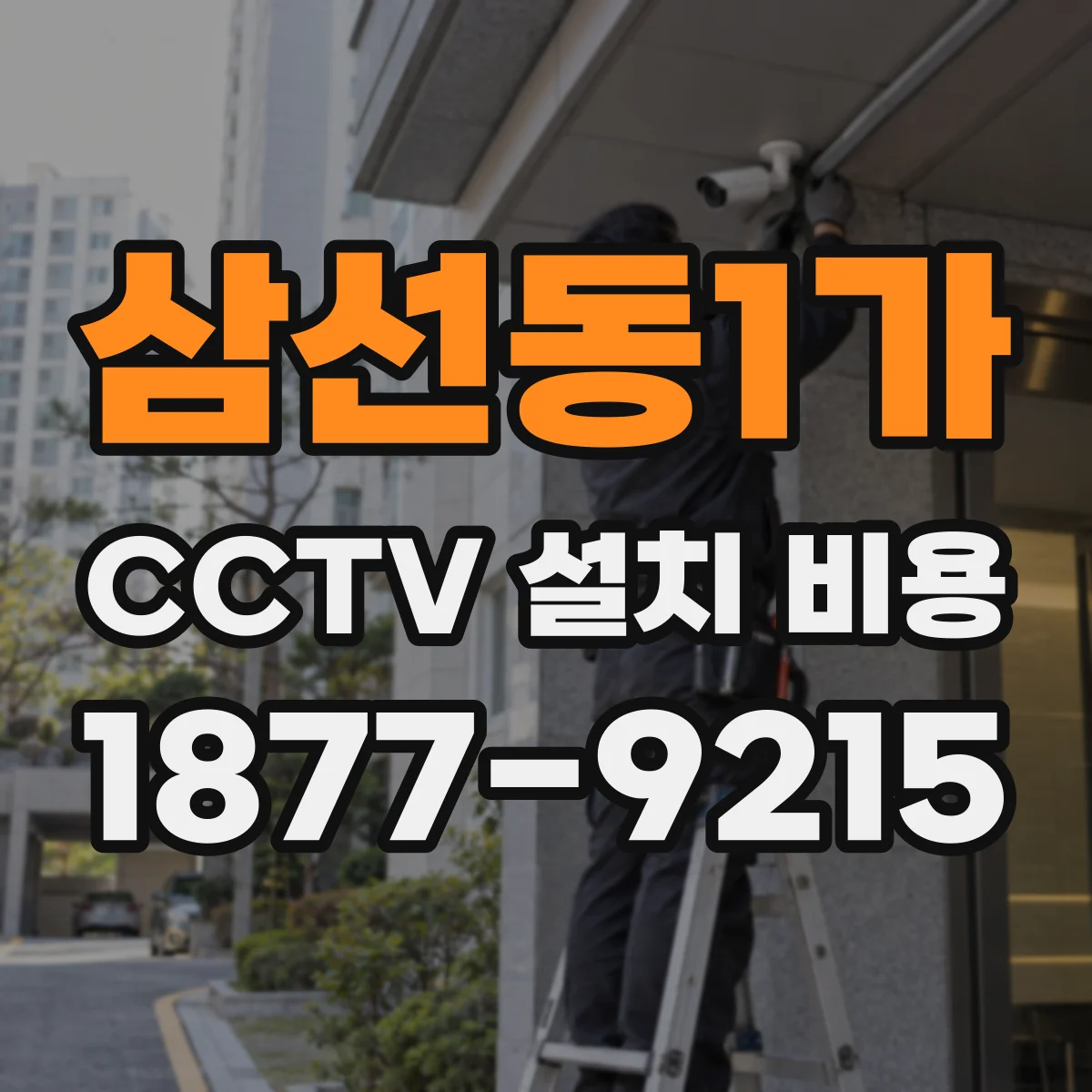 삼선동1가 CCTV 설치 비용
