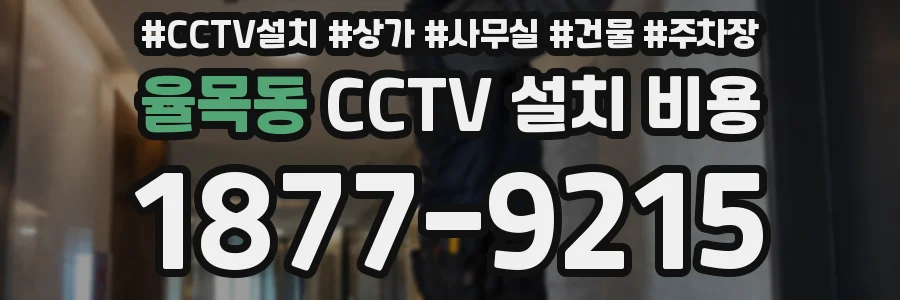 율목동 CCTV 설치 비용