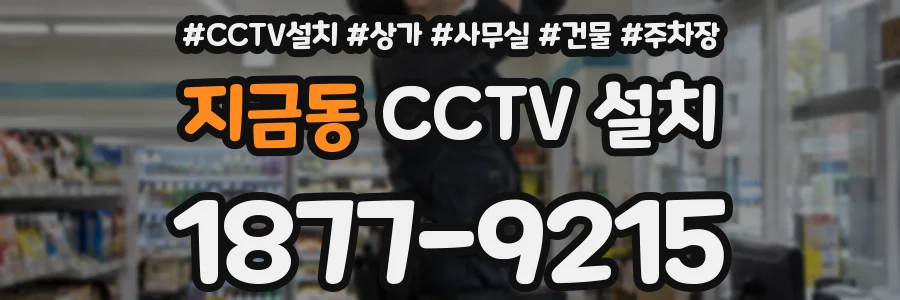 지금동 CCTV 설치
