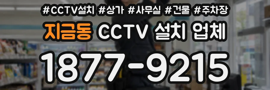 지금동 CCTV 설치 업체