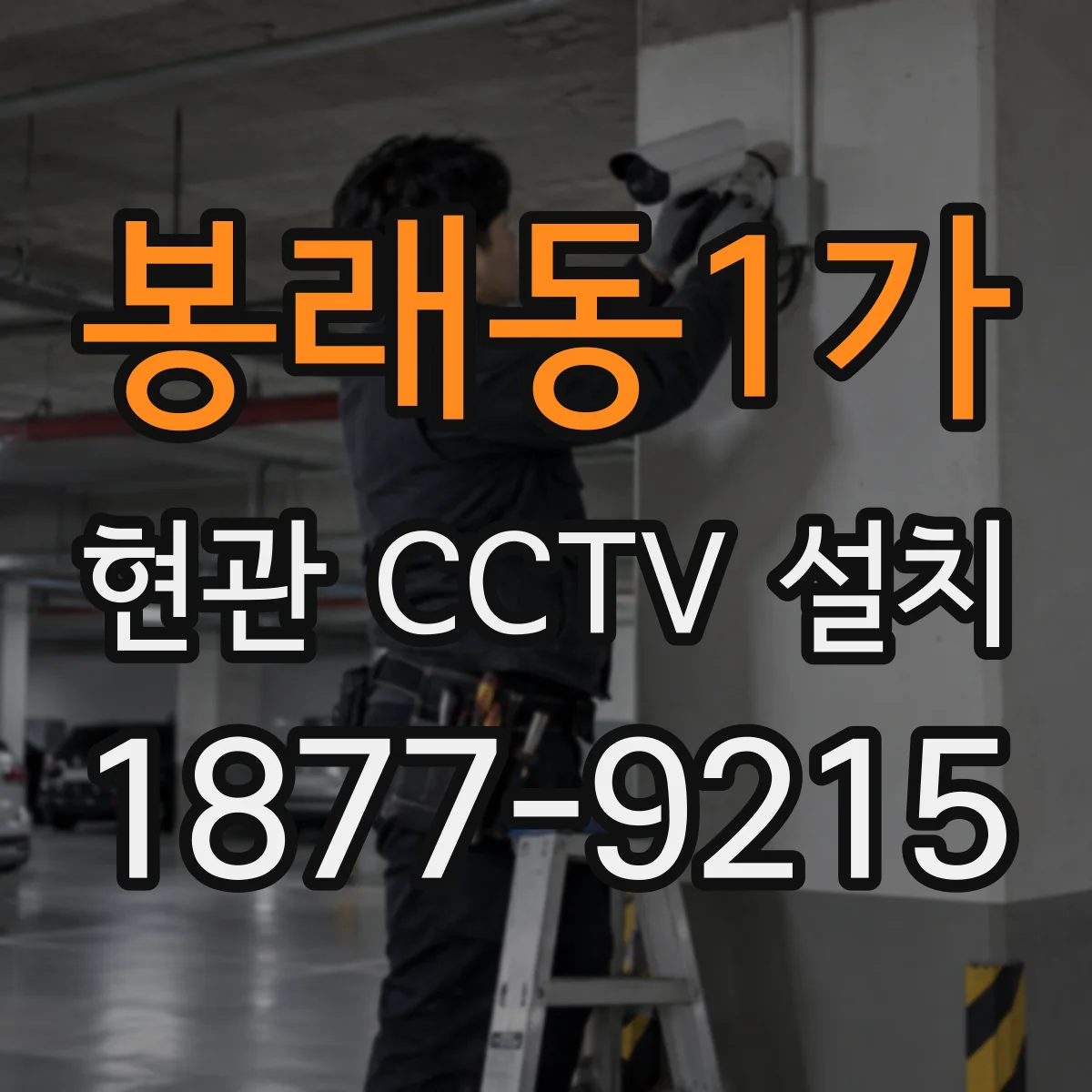 봉래동1가 현관 CCTV 설치