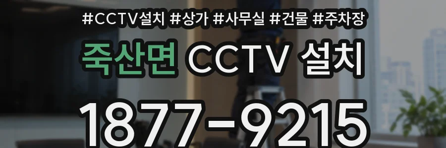 죽산면 CCTV 설치