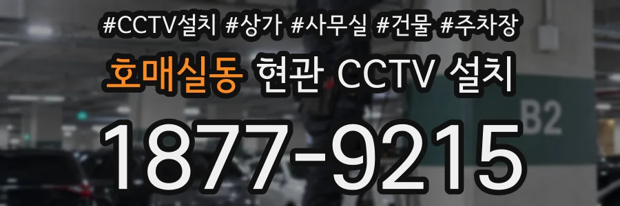 호매실동 현관 CCTV 설치