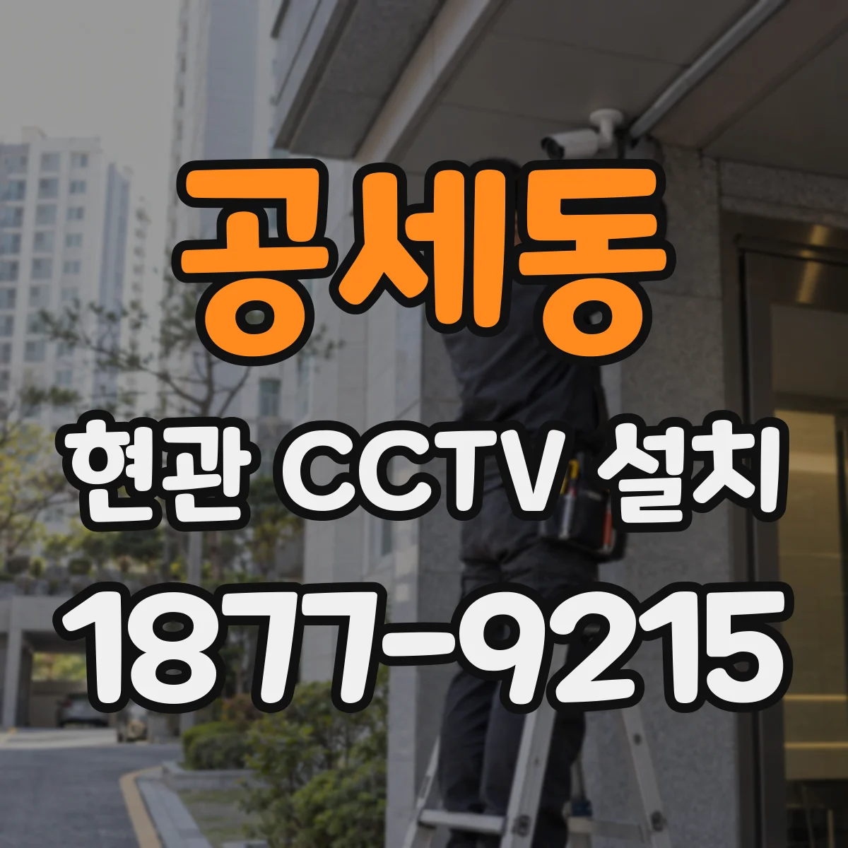 공세동 현관 CCTV 설치