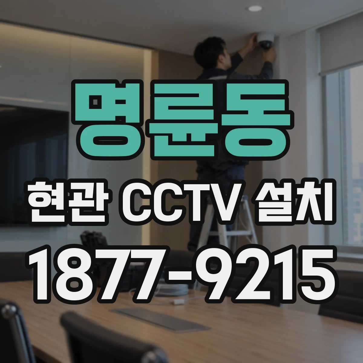 명륜동 현관 CCTV 설치