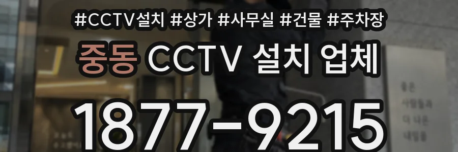 중동 CCTV 설치 업체
