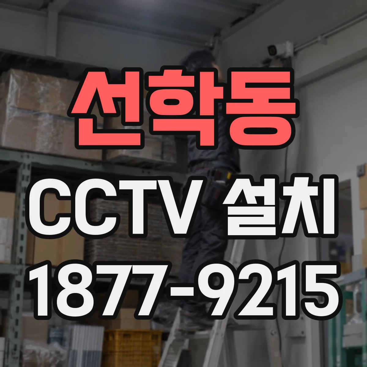 선학동 CCTV 설치