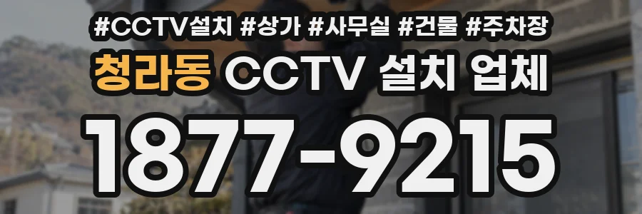 청라동 CCTV 설치 업체