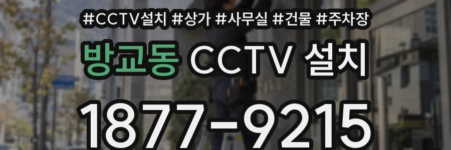 방교동 CCTV 설치