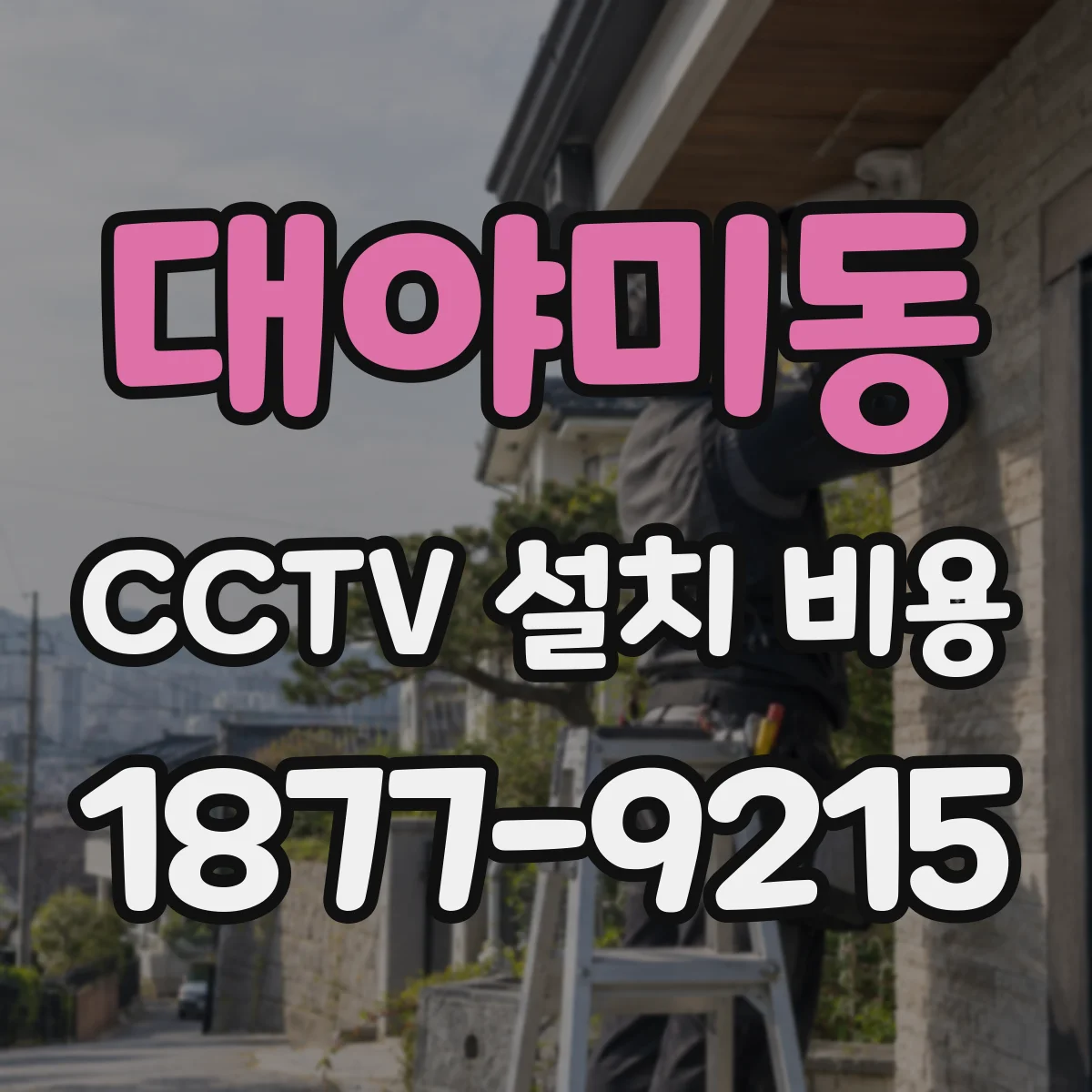 대야미동 CCTV 설치 비용