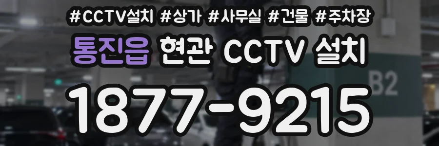 통진읍 현관 CCTV 설치