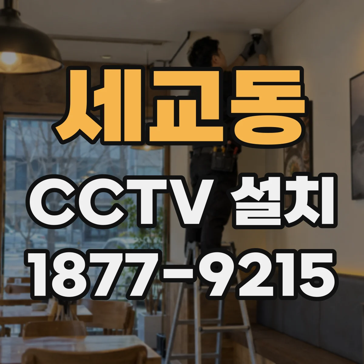 세교동 CCTV 설치