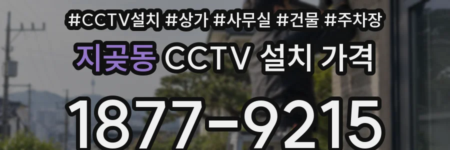지곶동 CCTV 설치 가격