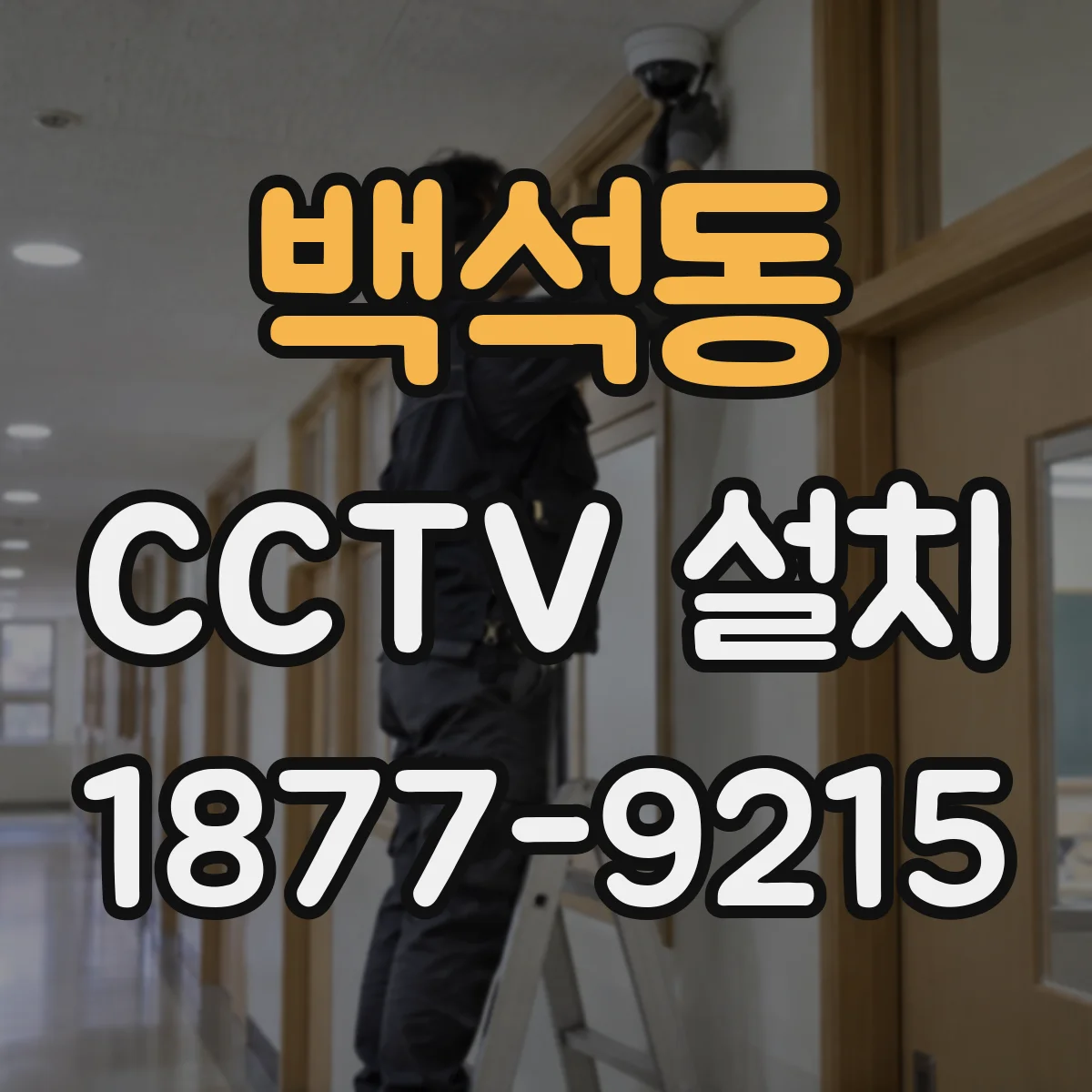 백석동 CCTV 설치