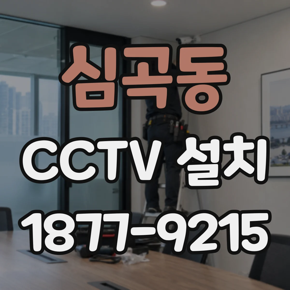 심곡동 CCTV 설치