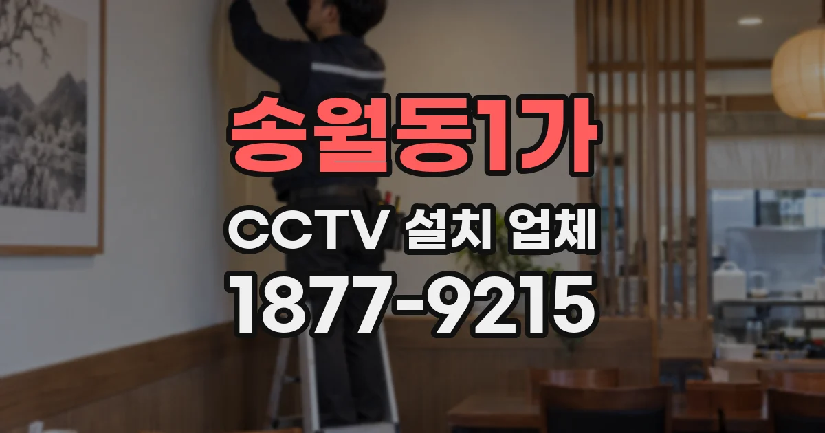 송월동1가 CCTV 설치 업체