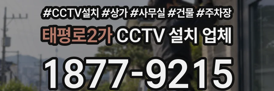 태평로2가 CCTV 설치 업체