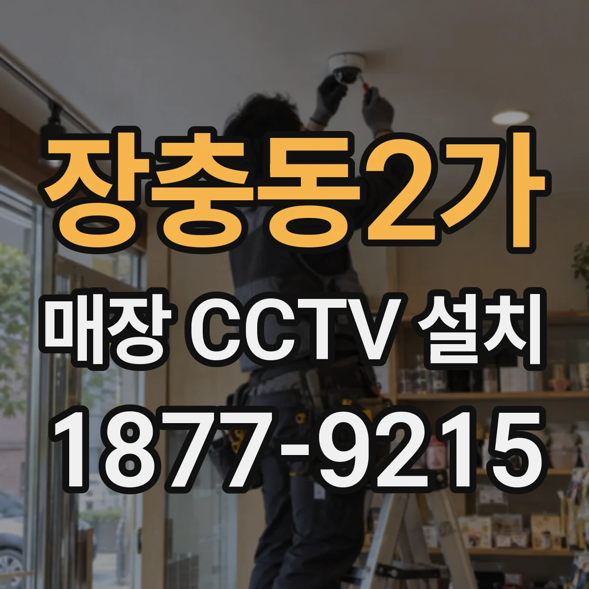 장충동2가 매장 CCTV 설치