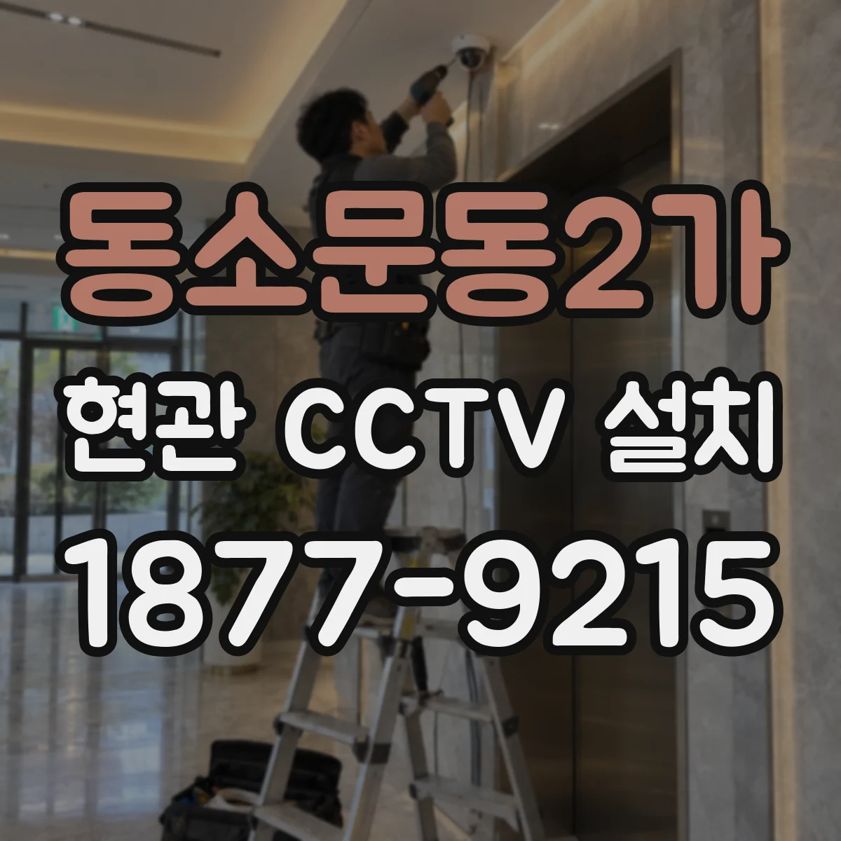 동소문동2가 현관 CCTV 설치
