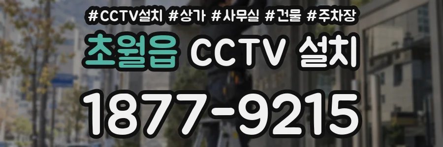 초월읍 CCTV 설치