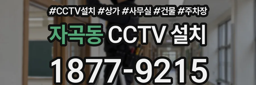 자곡동 CCTV 설치