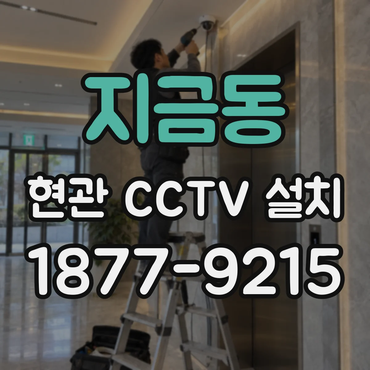 지금동 현관 CCTV 설치