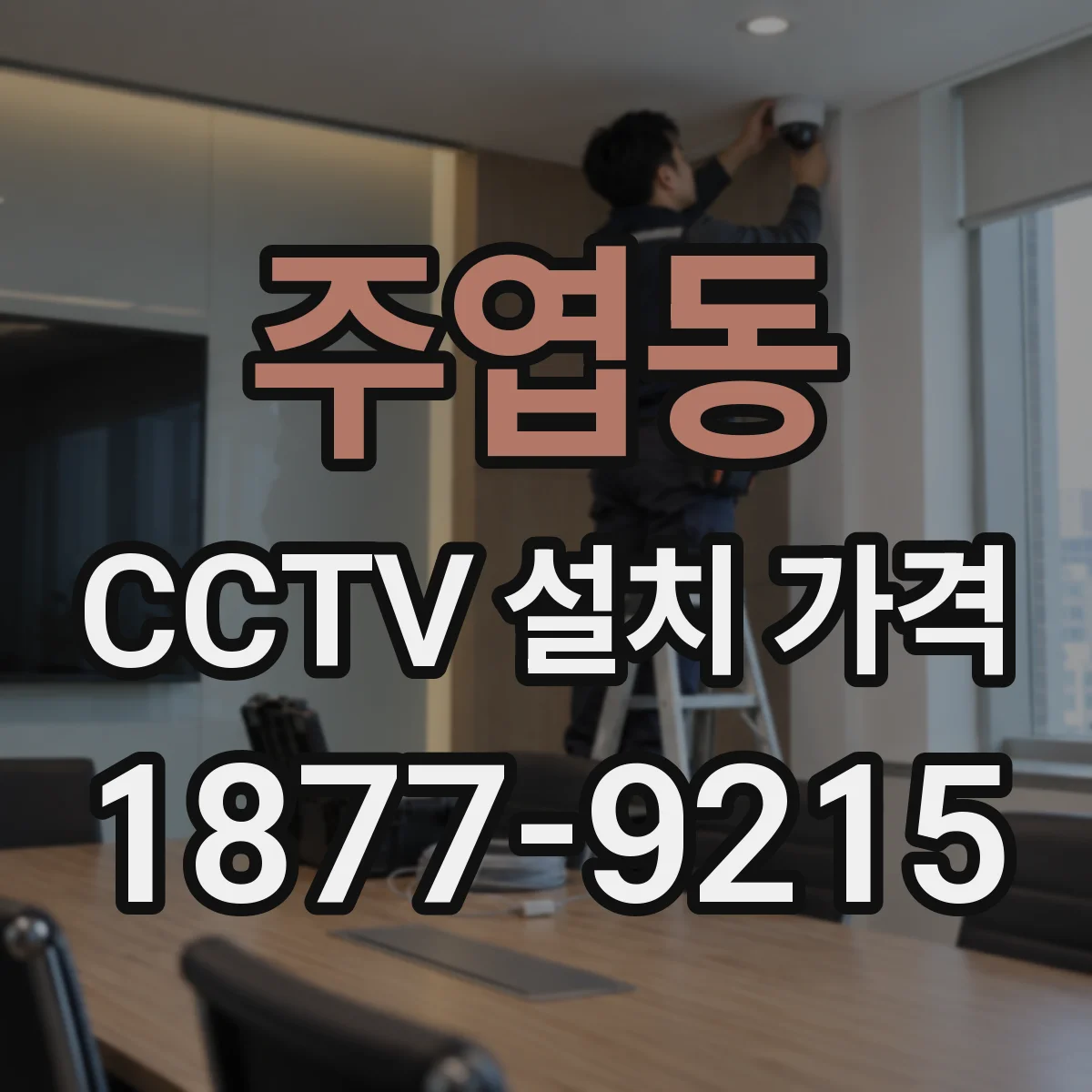 주엽동 CCTV 설치 가격