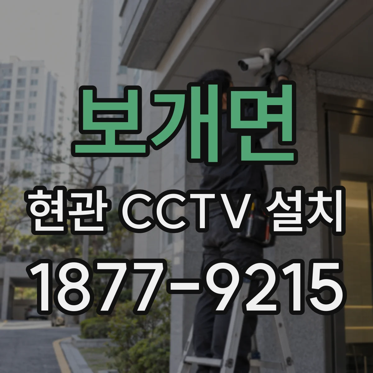 보개면 현관 CCTV 설치