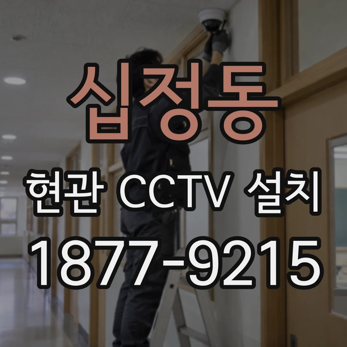 십정동 현관 CCTV 설치