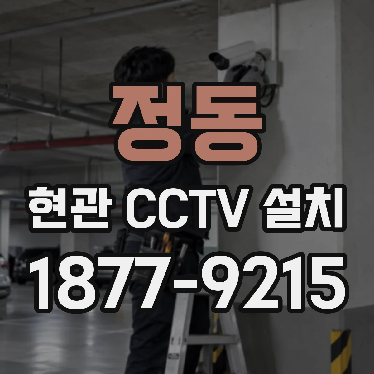 정동 현관 CCTV 설치