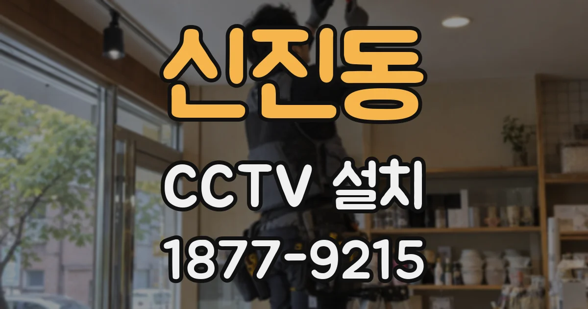 신진동 CCTV 설치