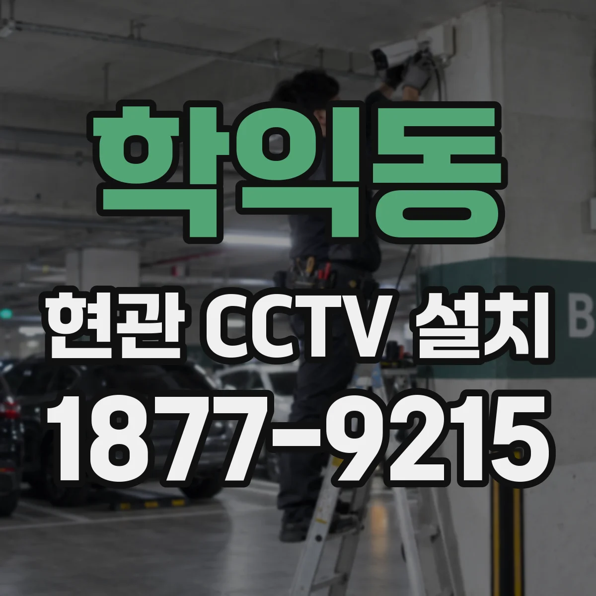 학익동 현관 CCTV 설치