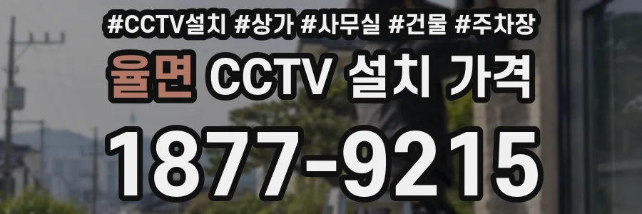 율면 CCTV 설치 가격