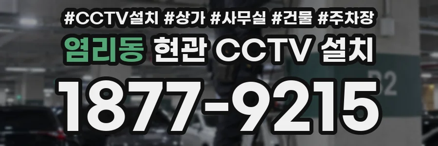 염리동 현관 CCTV 설치