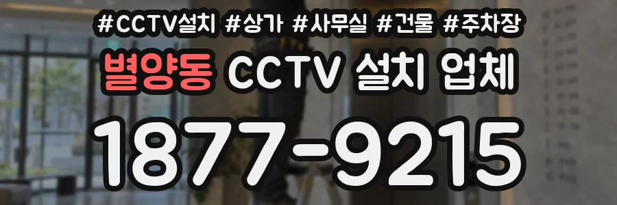 별양동 CCTV 설치 업체