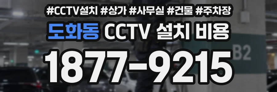 도화동 CCTV 설치 비용