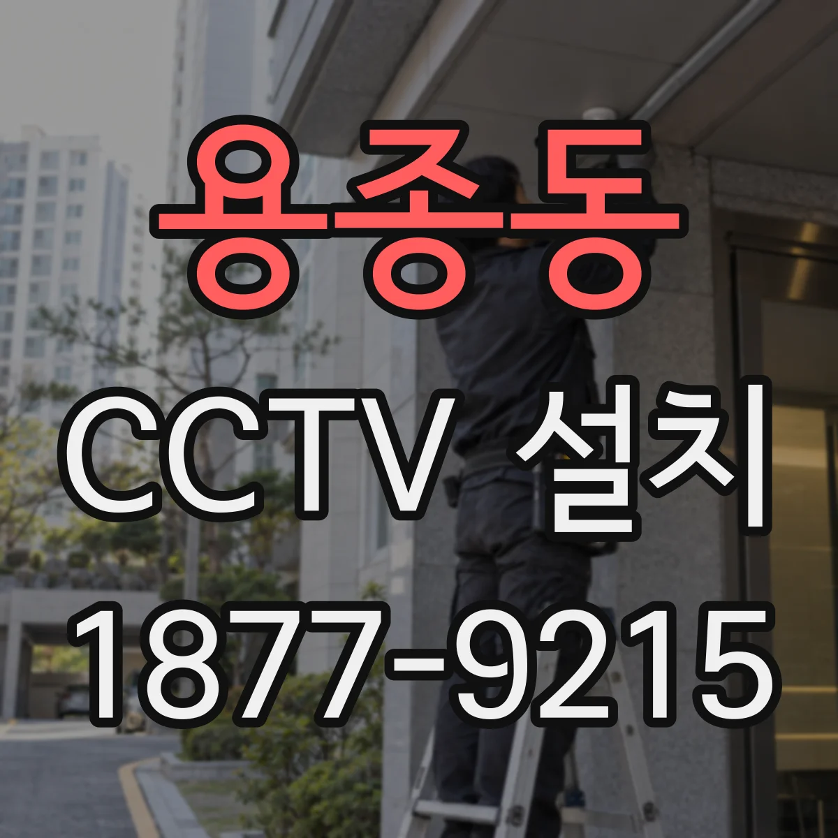 용종동 CCTV 설치