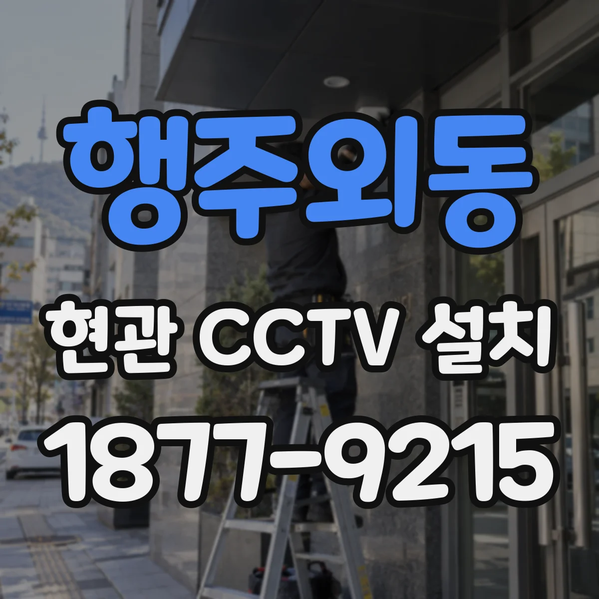 행주외동 현관 CCTV 설치