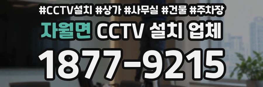 자월면 CCTV 설치 업체