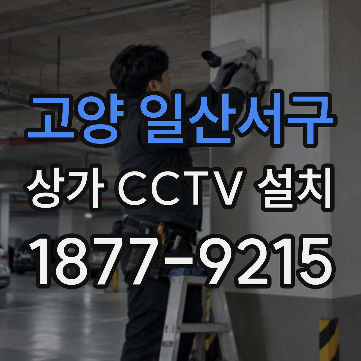 고양 일산서구 상가 CCTV 설치