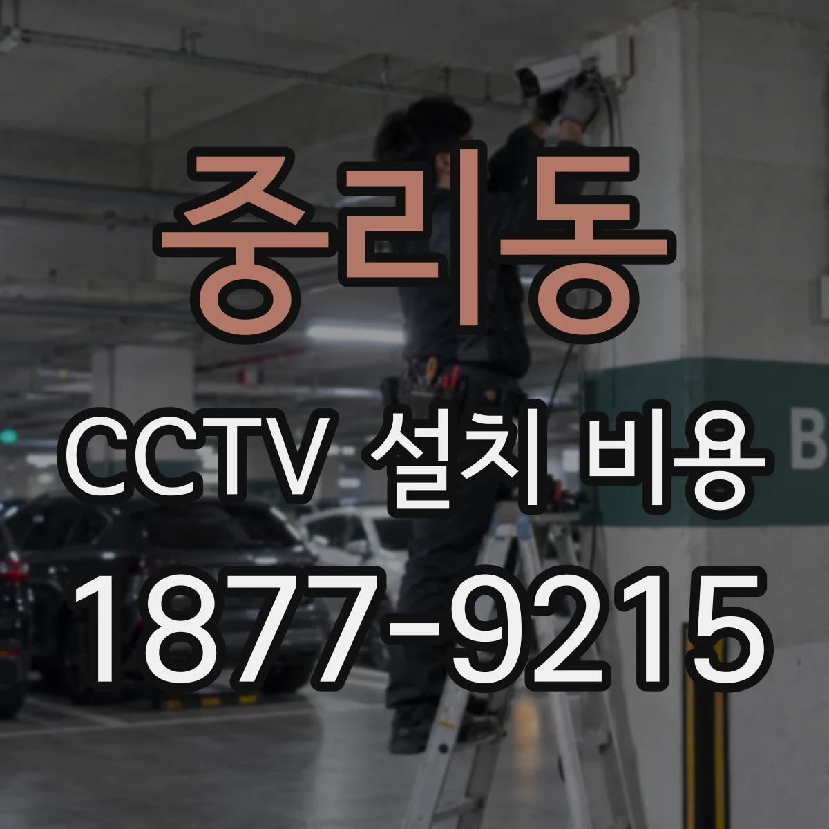 중리동 CCTV 설치 비용