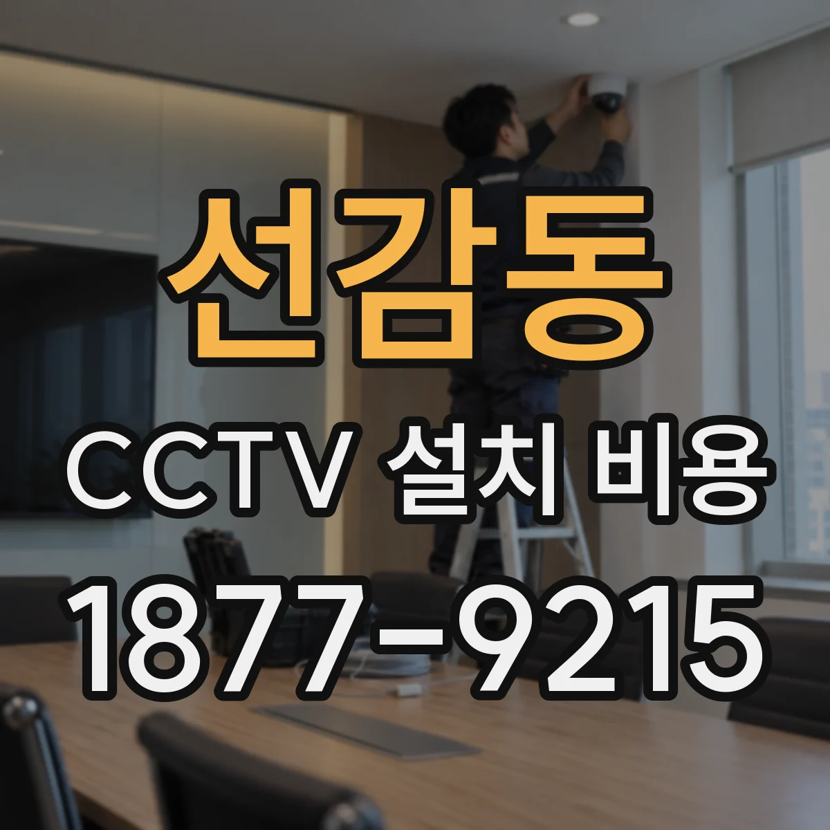 선감동 CCTV 설치 비용