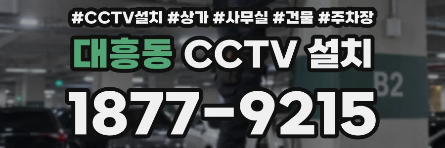 대흥동 CCTV 설치