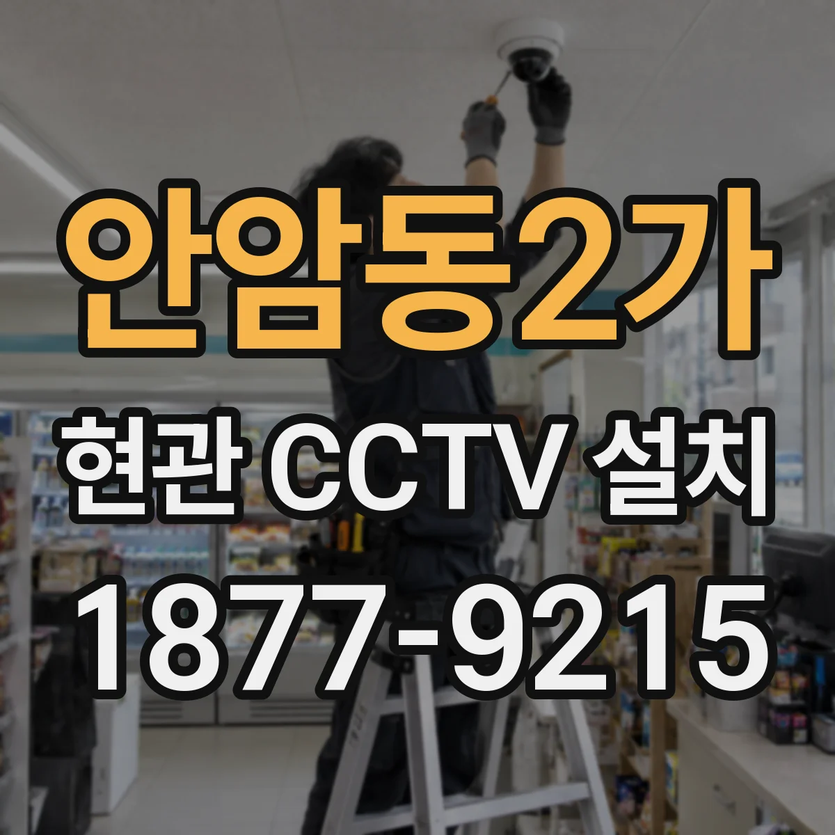 안암동2가 현관 CCTV 설치